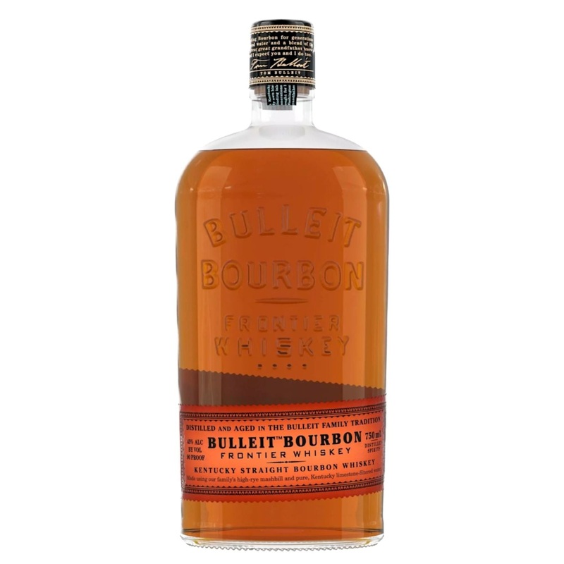 Bulleit Bourbon Frontier Whiskey 750ml