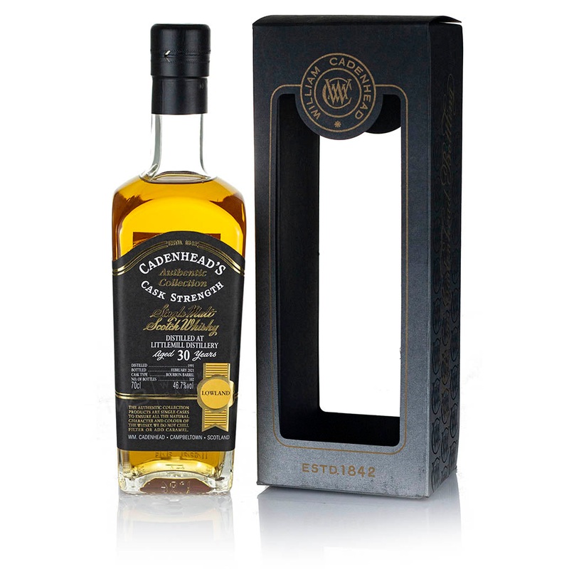 Littlemill 30 Year Old 1991 Cadenhead's Tasting Tour Of Scotland