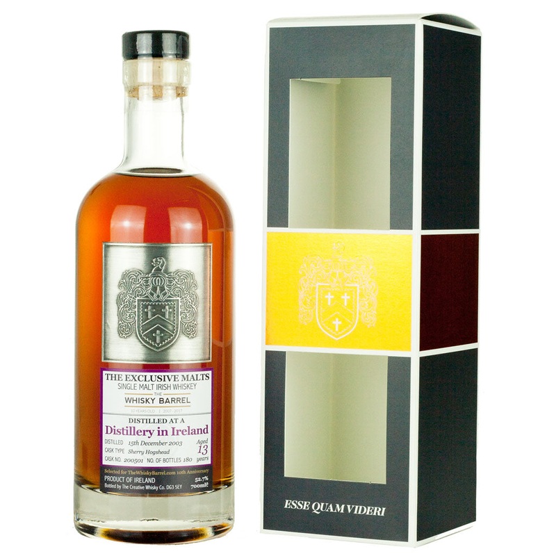 Cooley 13 Year Old 2003 Exclusive Malts 10th Anniversary