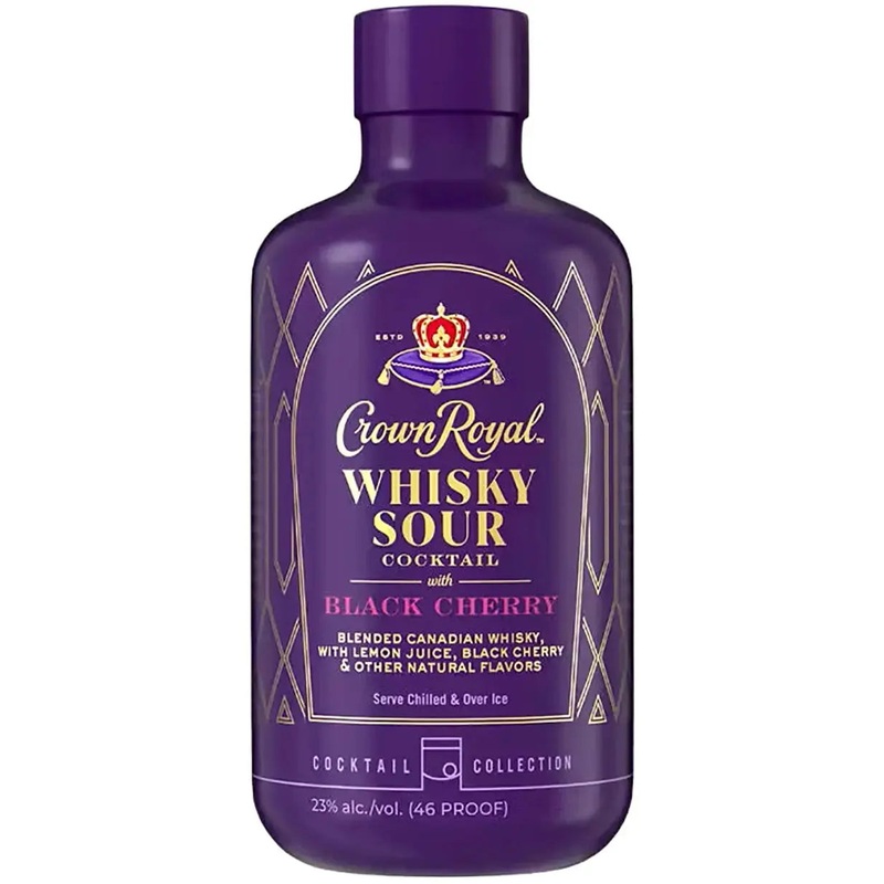 Crown Royal Black Cherry Whisky Sour 375ML