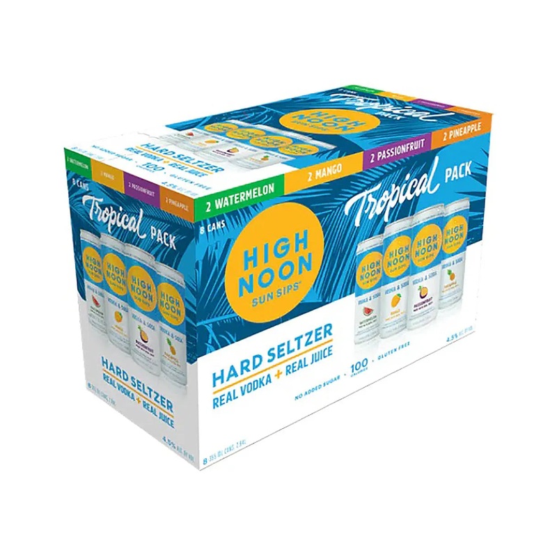 High Noon Hard Seltzer Tropical Variety 8-Pack