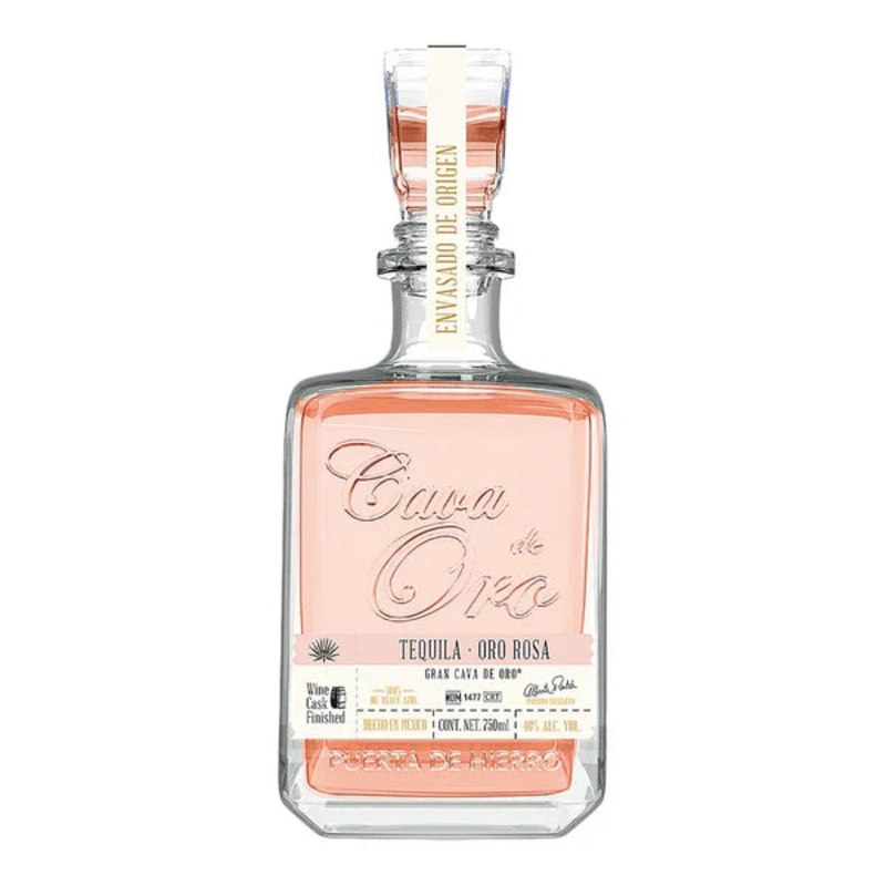 Cava de Oro Tequila Rose Gold