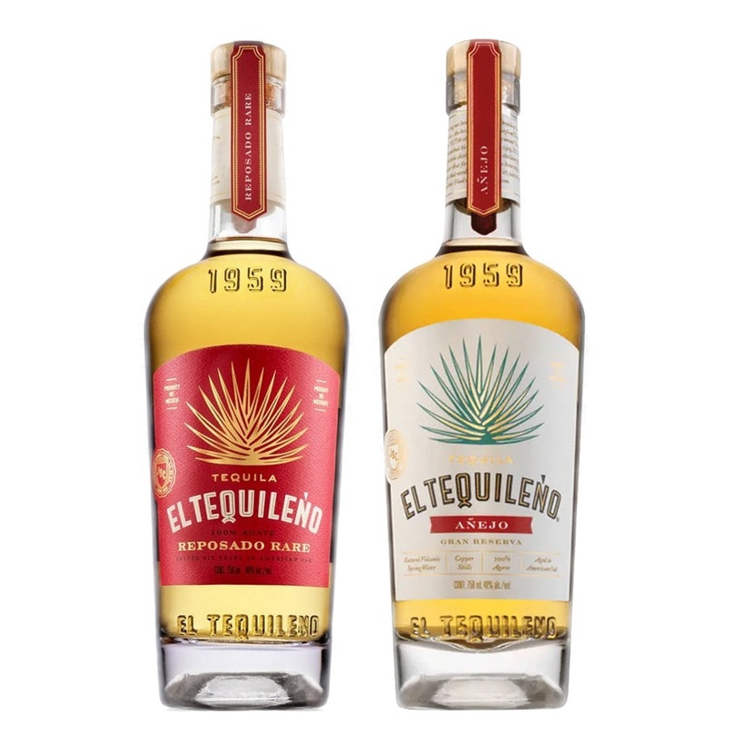 El Tequileno Reposado Rare Tequila & El Tequileno Tequila Anejo Gran Reserva Bundle