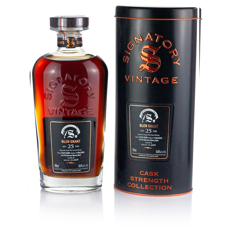 Glen Grant 25 Year Old 2000 Signatory Symingtons Choice
