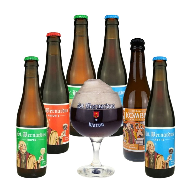St. Bernardus Tasting Set (6 ales & 1 glass)