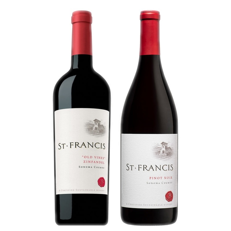 St. Francis Old Vines Zinfandel & St. Francis Pinot Noir Bundle