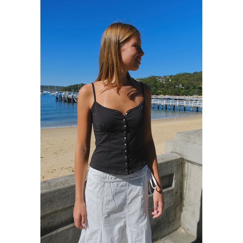 Odessa Tank Black