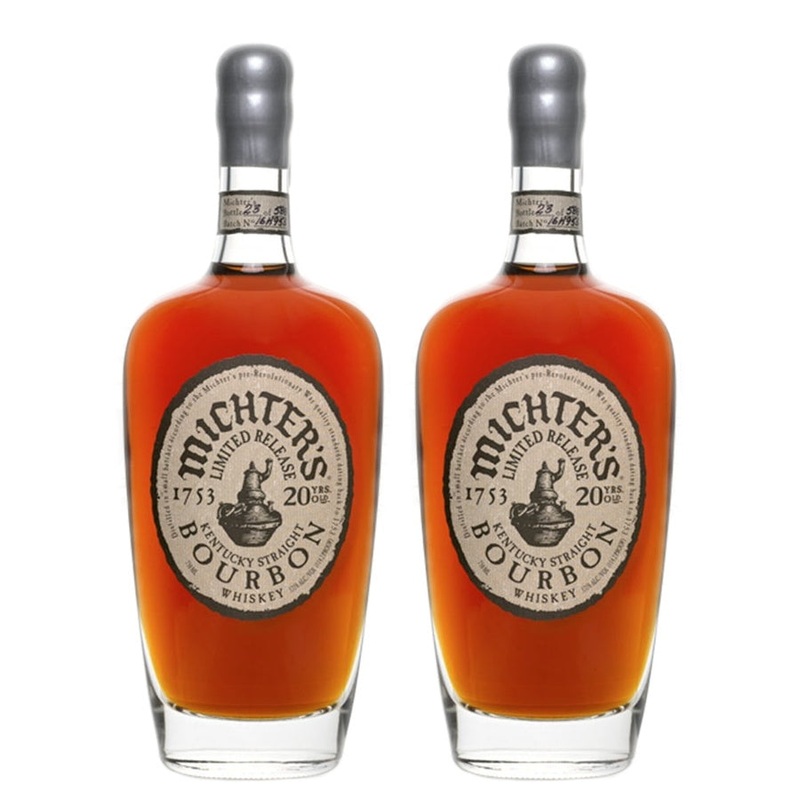 Michter's 20 Year Bourbon 2022 & Michter's 20 Year Bourbon 2018 Bundle