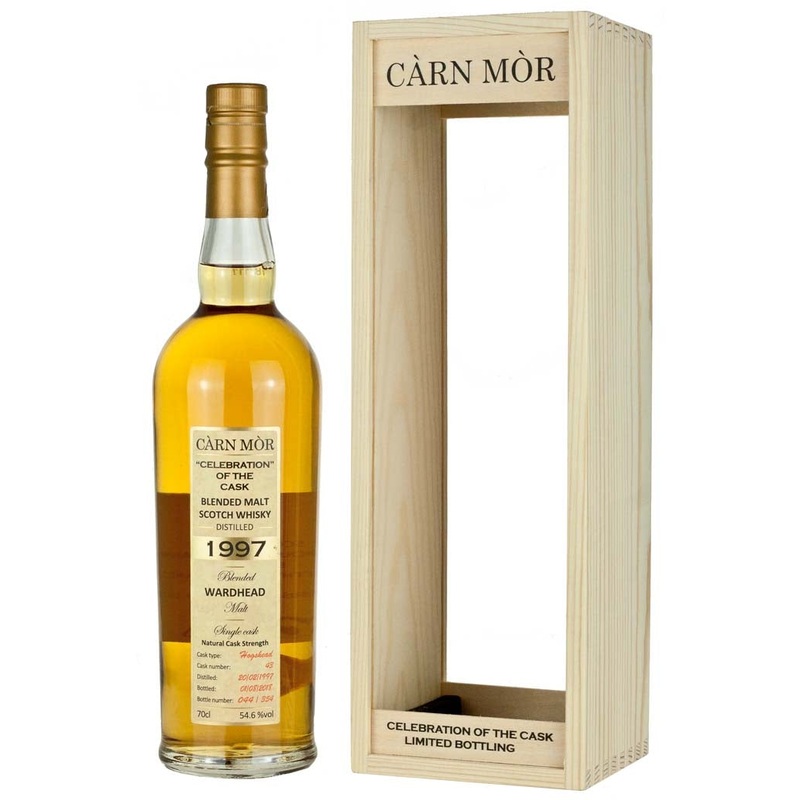 Blended Scotch Wardhead 21 Year Old 1997 Carn Mor Celebration