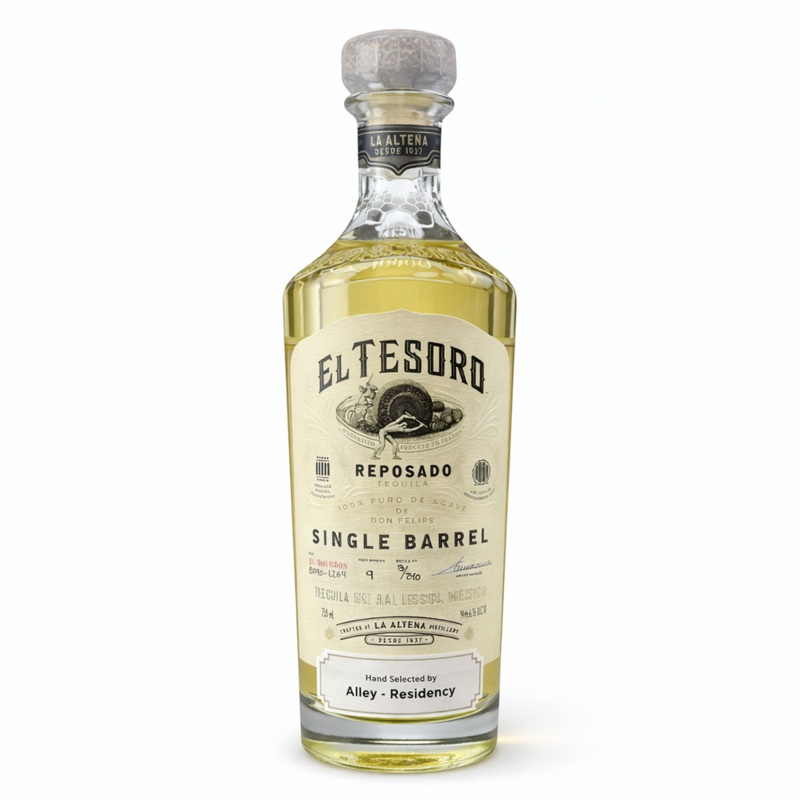 El Tesoro Reposado Single Barrel Tequila 750ml Premium Reposado