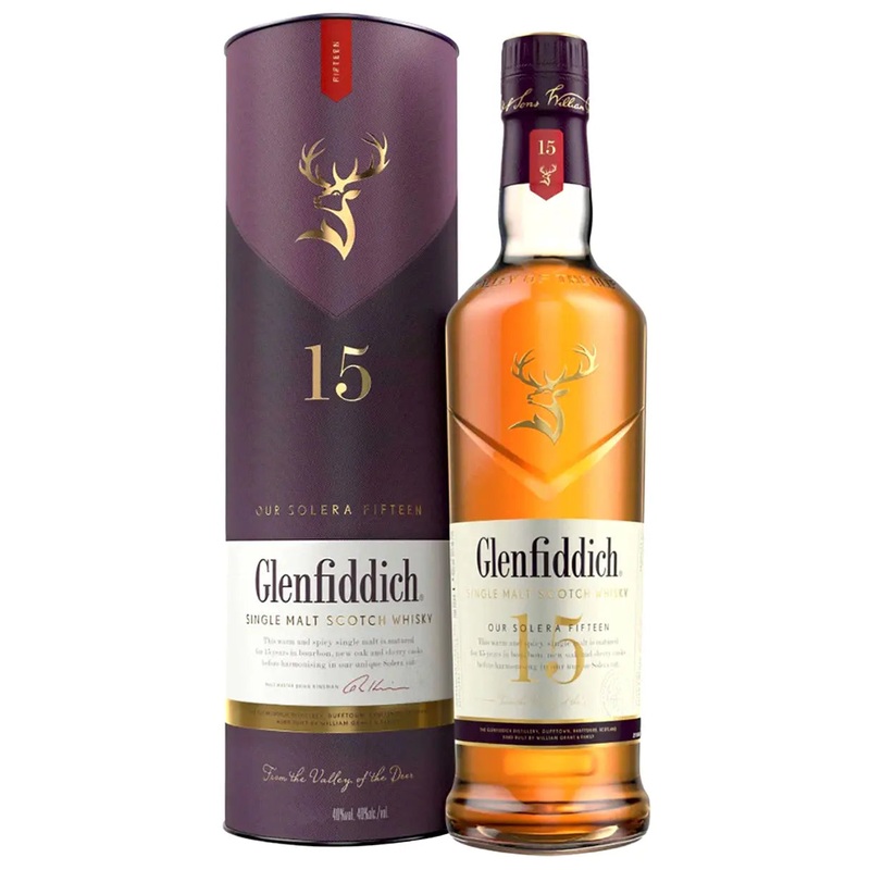 Glenfiddich 15 Year Solera Reserve Scotch Whisky