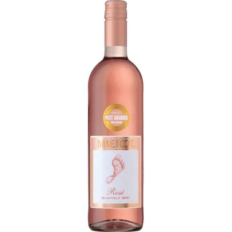 BAREFOOT ROSE 750ML