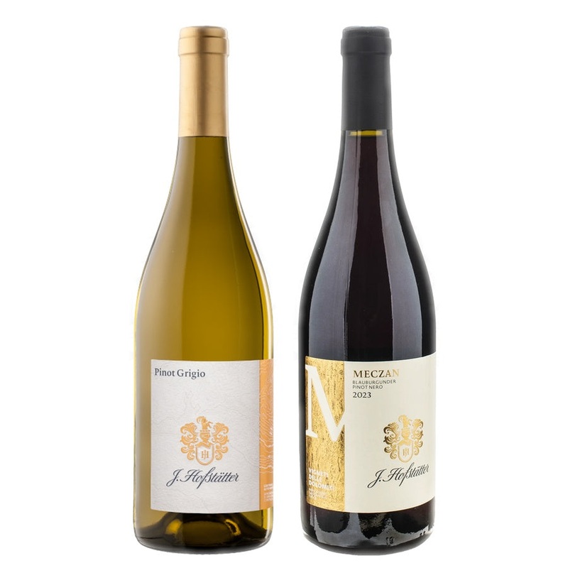 J. Hofstatter Pinot Grigio & J. Hofstatter Pinot Nero Mezcan Bundle