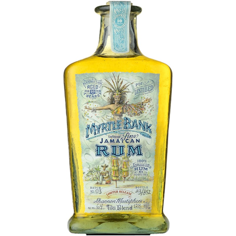 Myrtle Bank 10 Year Shannon Mus's Tiki Blend Jamaican Rum