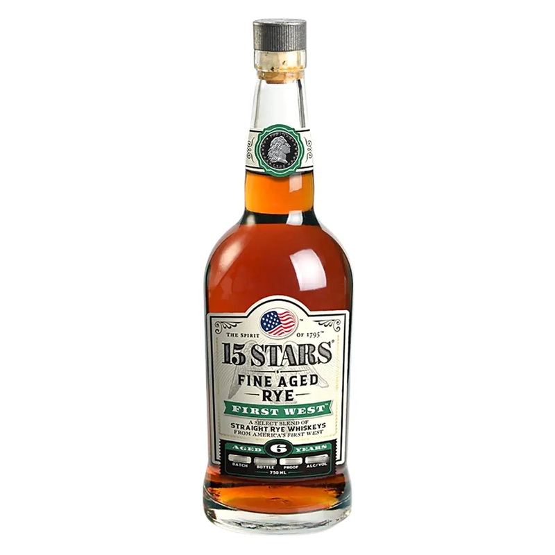 15 Stars First West Straight Rye Whiskey