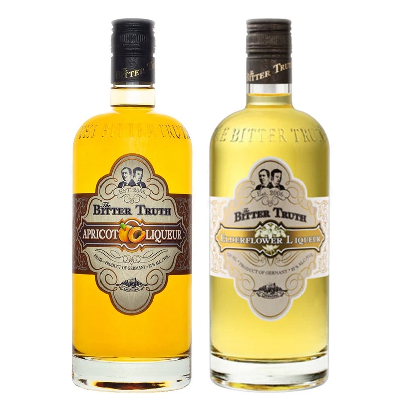 Bitter Truth Apricot Liqueur & Bitter Truth Elderflower Liqueur Bundle