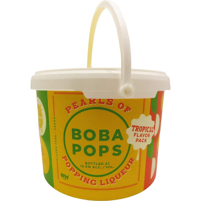 Boba Pops Tropical Flavor Party Bucket 15x50ml