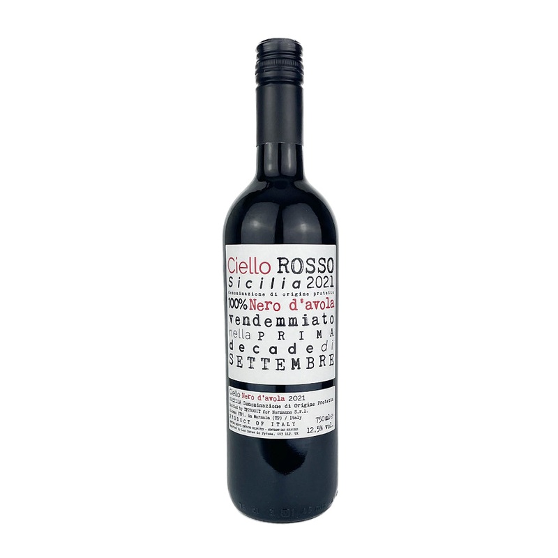 Ciello Rosso, Nero d'Avola, Terre Siciliane, Sicily