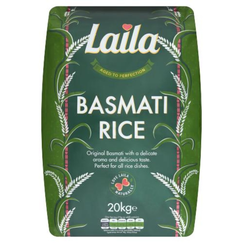 Laila Basmati Rice - 20kg