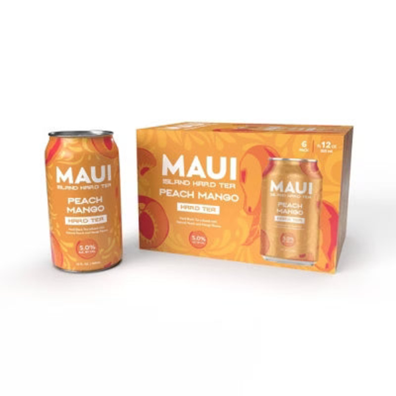 Maui Peach Mango 12oz 6 Pack Can