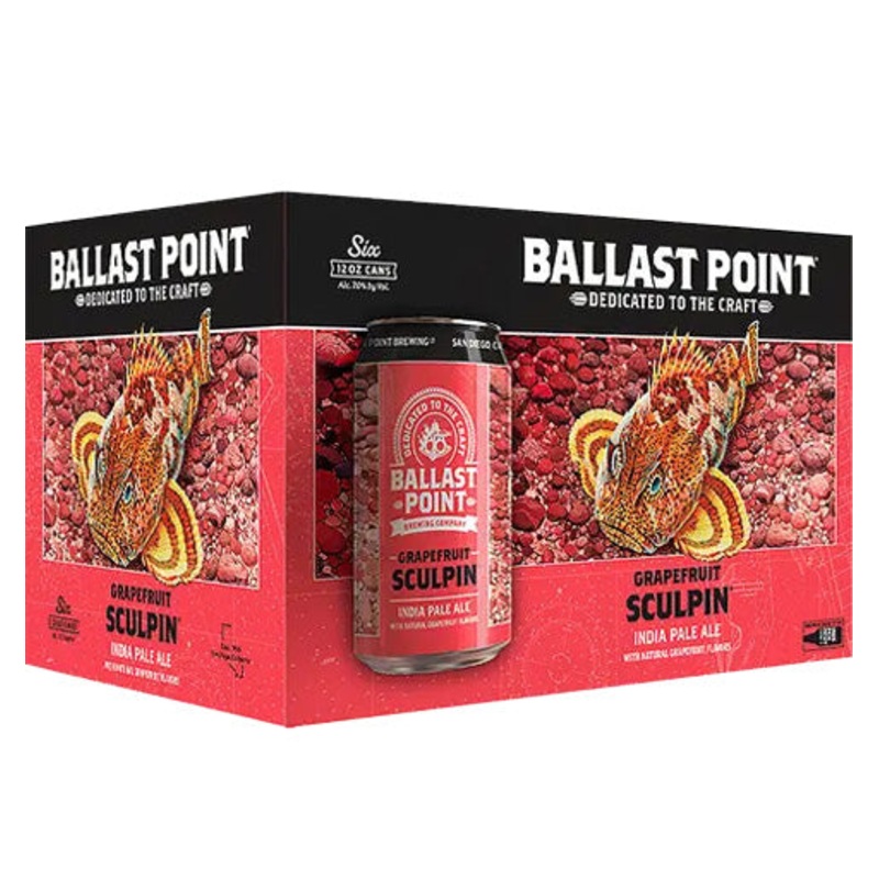 Ballast Point Grapefruit Sculpin 6pk Can