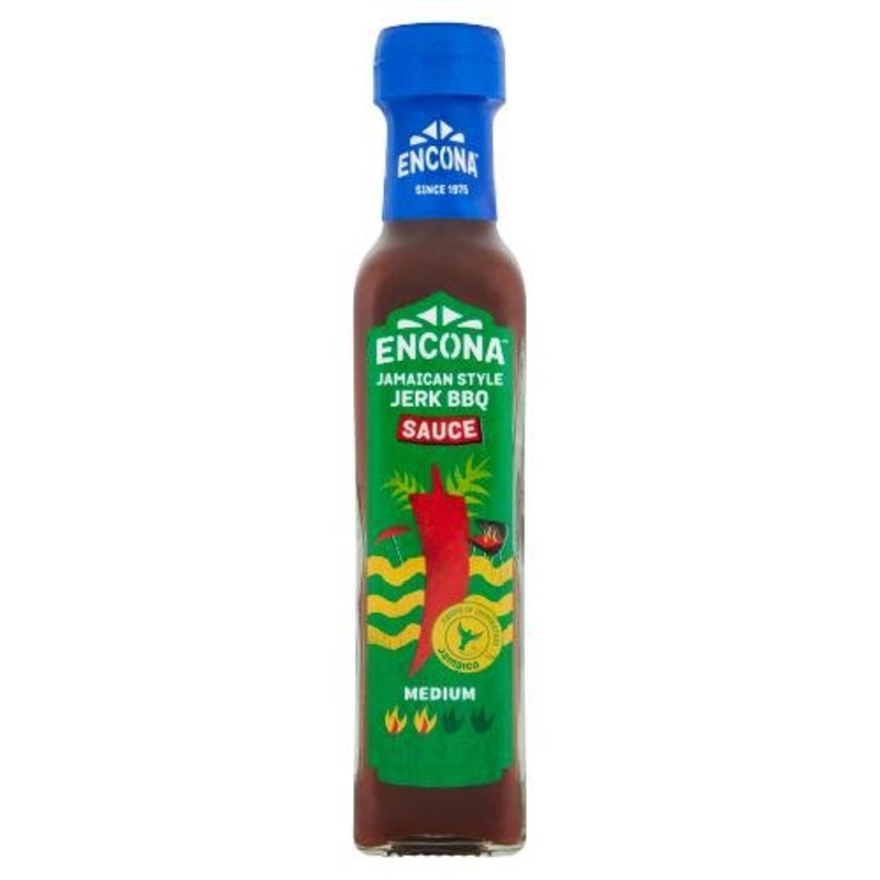 Encona Jamaican Style Jerk Bbq Sauce - 142ml