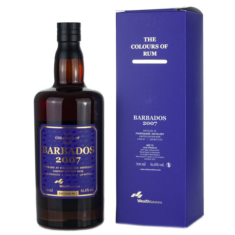 Foursquare 13 Year Old 2007 The Colours Of Rum Edition 1