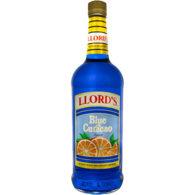 Llord's Blue Curacao Liqueur 1L