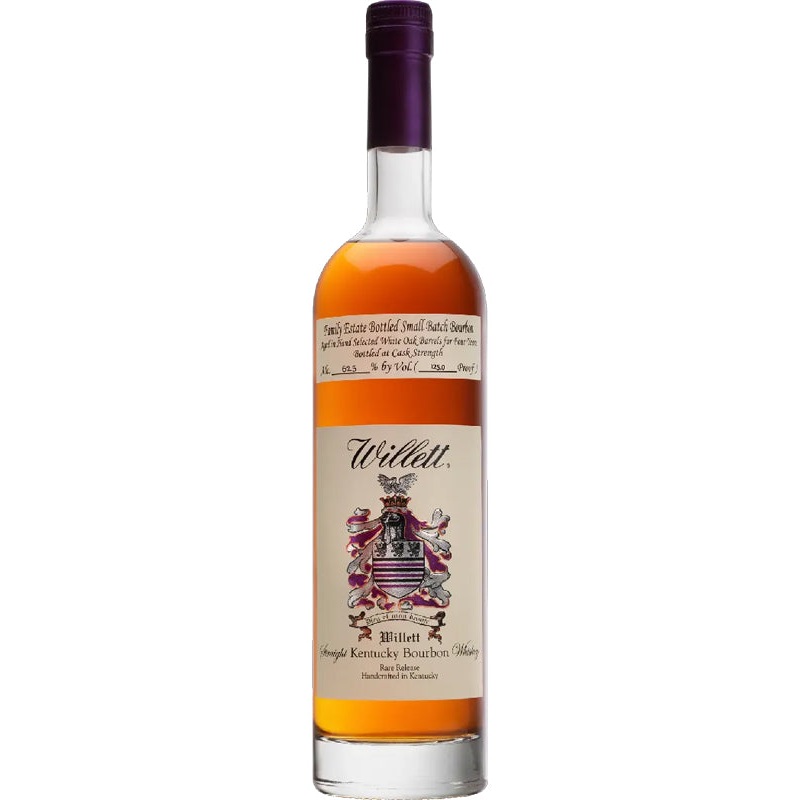Willett Family Estate 4 Year Old Cask Strength Bourbon Whiskey