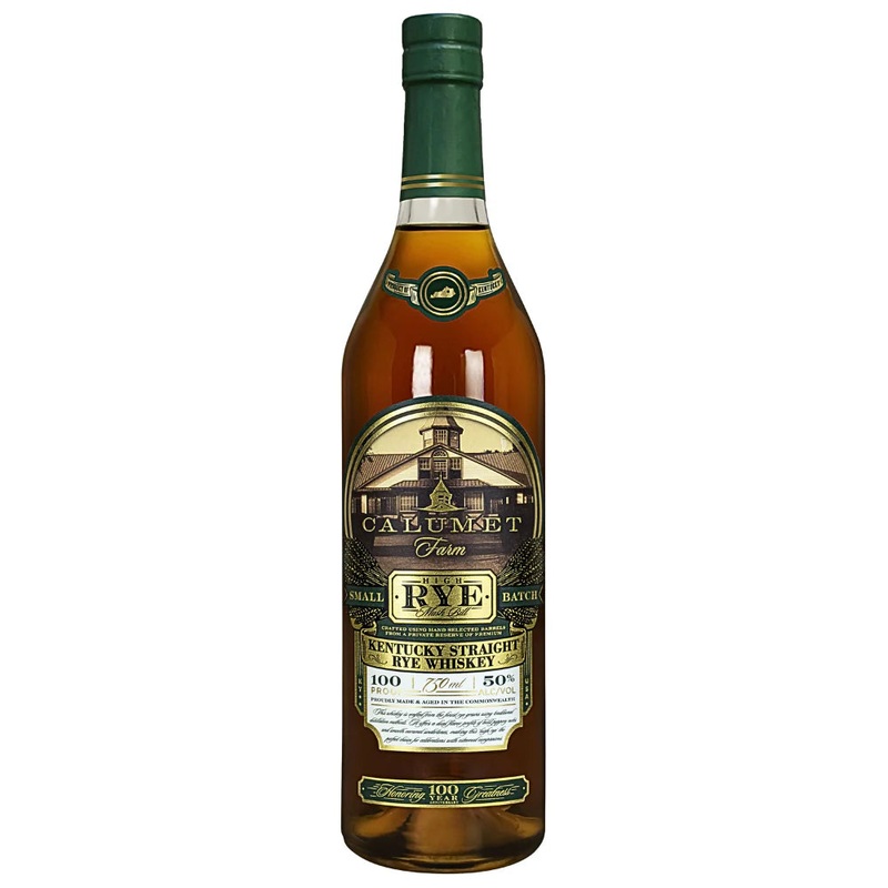 Calumet Farm High Rye Kentucky 100th Anniversary Straight Rye Whiskey