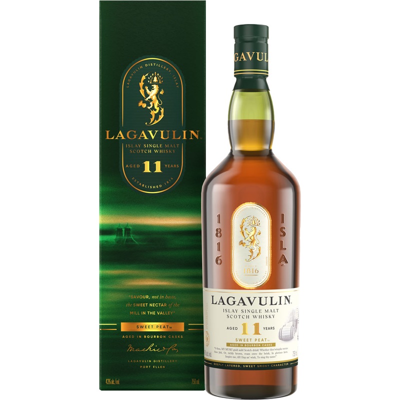 Lagavulin Sweet Peat Single Malt Whisky 11 Year Old 750ml
