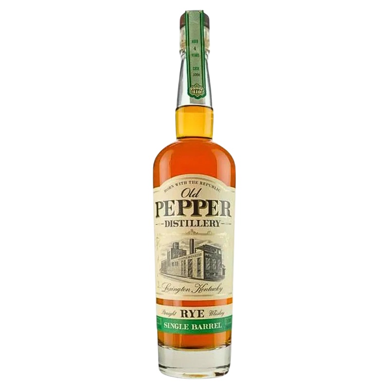 Old Pepper Distillery Single Barrel Rye Cask 1029 750ml