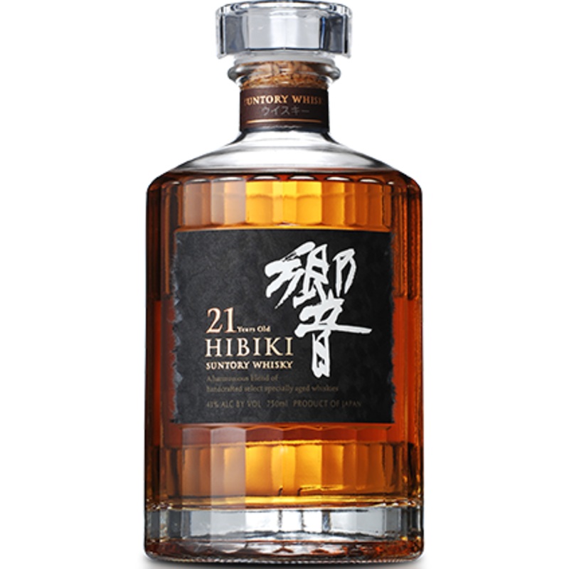Suntory Hibiki 21 Year Old Blended Japanese Whisky 750ml