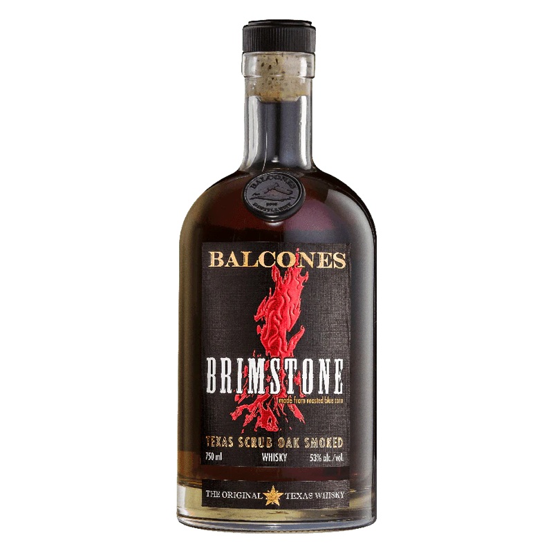 Balcones Brimstone Texas Scrub Oak Smoked Whisky 750 ml
