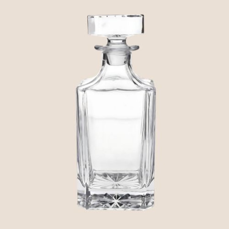Decanter Engraving - Logo Finish