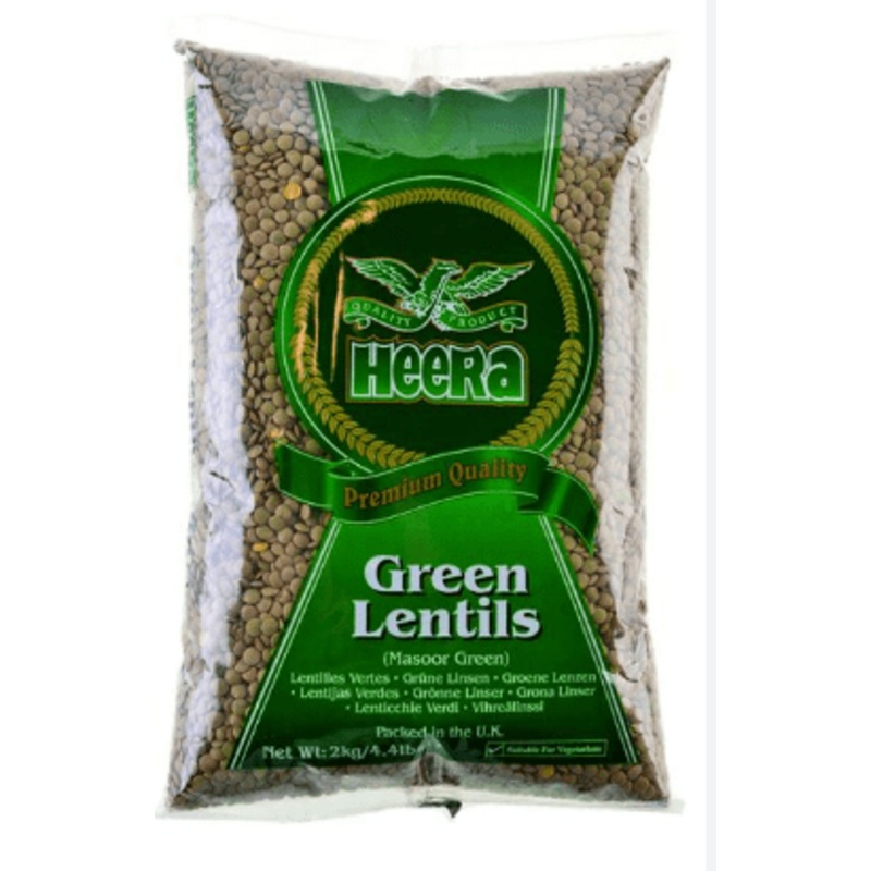 Heera Masoor Green (green Lentil) - 2kg