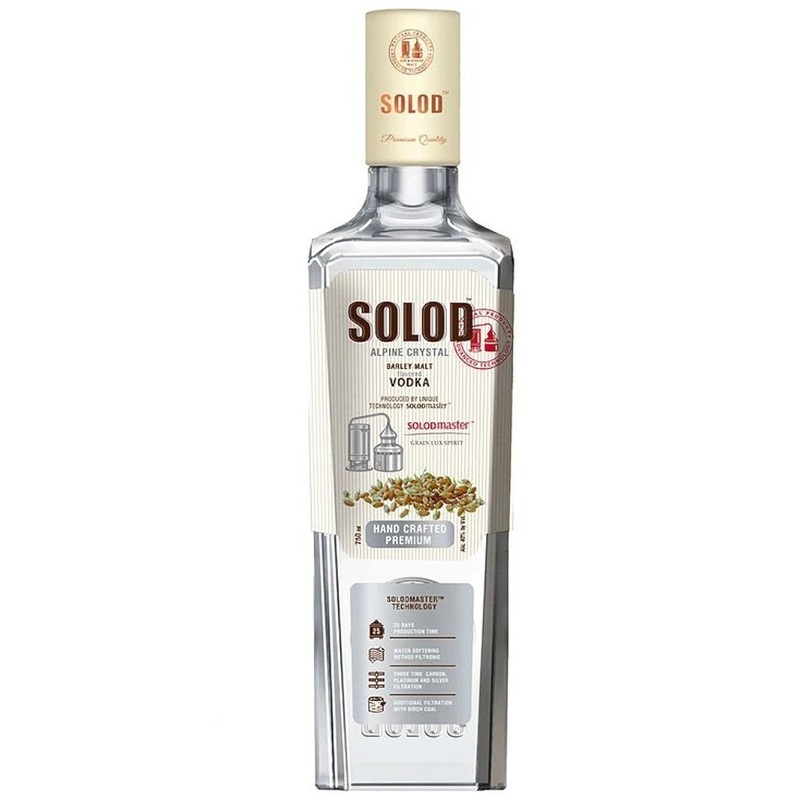 Solod Hand Crafted Premimum Vodka