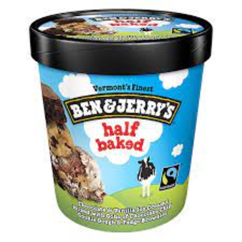 Ben & Jerry's Half Baked Ice Cream 473ml