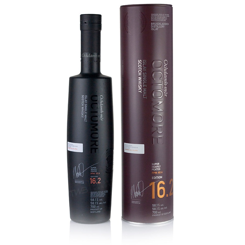 Bruichladdich Octomore 16.2 Oloroso, Bordeaux, Madeira & Moscatel Cask (2025)
