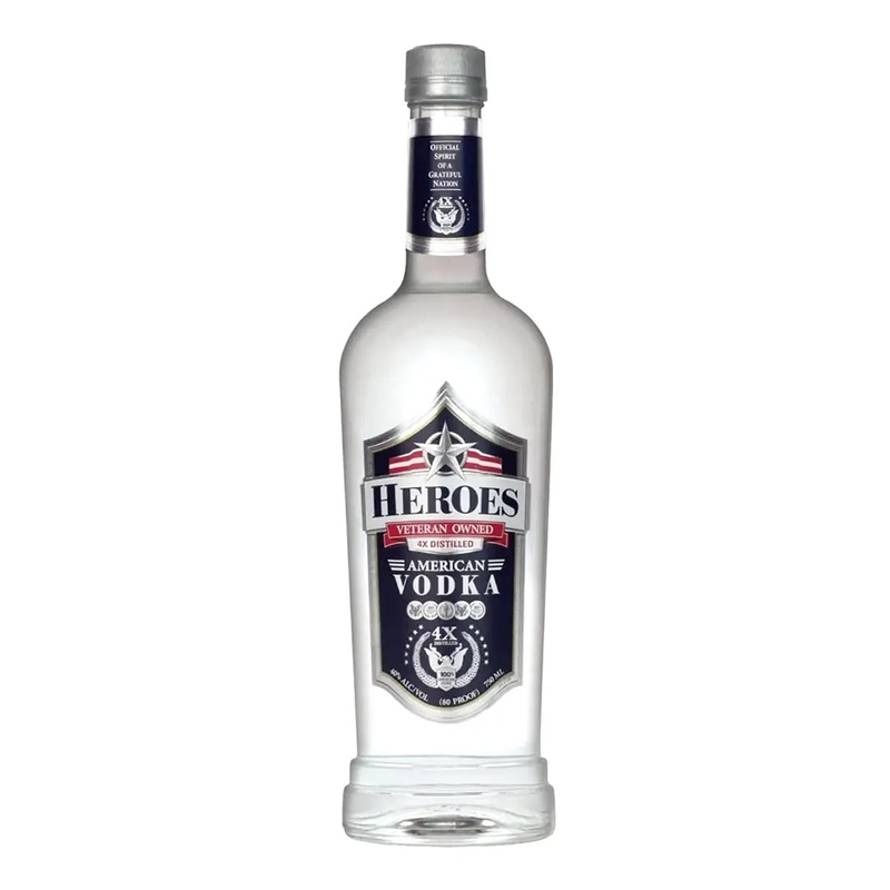 Heroes Veteran American Vodka
