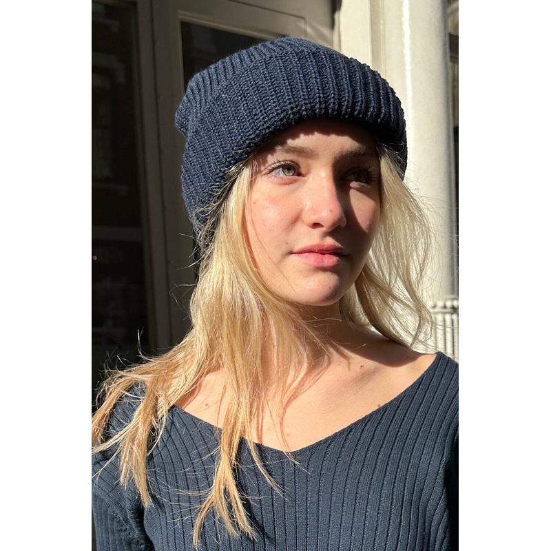 Knit Beanie Black