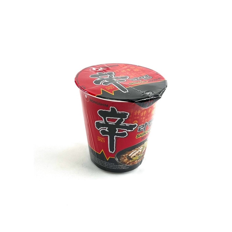 Nongshim Shin Cup Noodle Soup (hot & Spicy) - 68g
