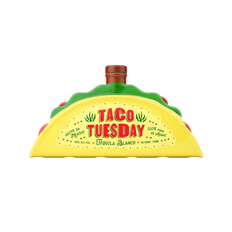 Taco Tuesday Blanco Tequila Taco Edition