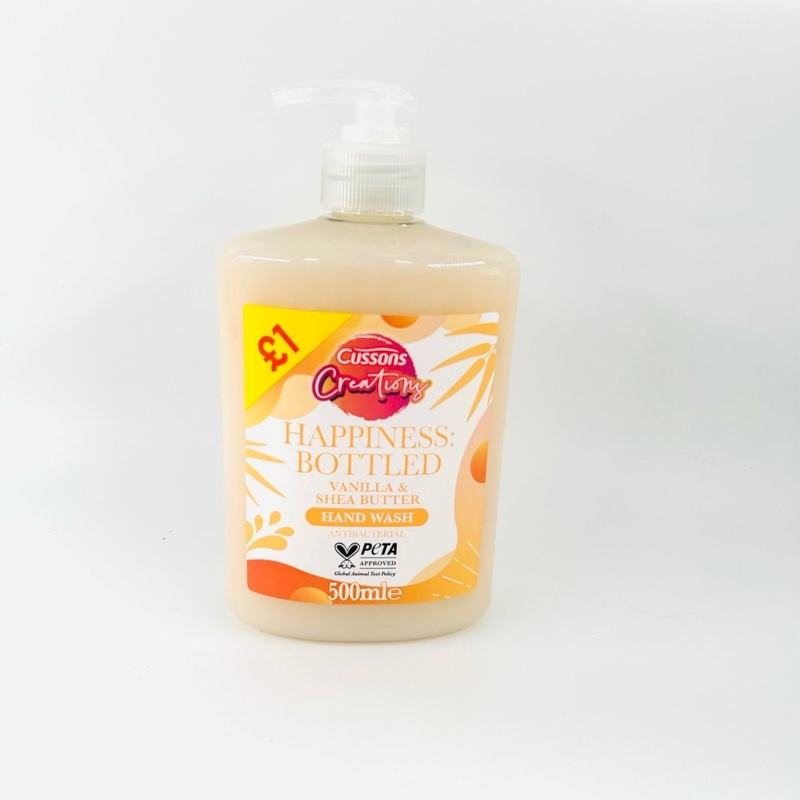Cussons Creations Vanilla & Shea Butter Hand Wash - 500ml