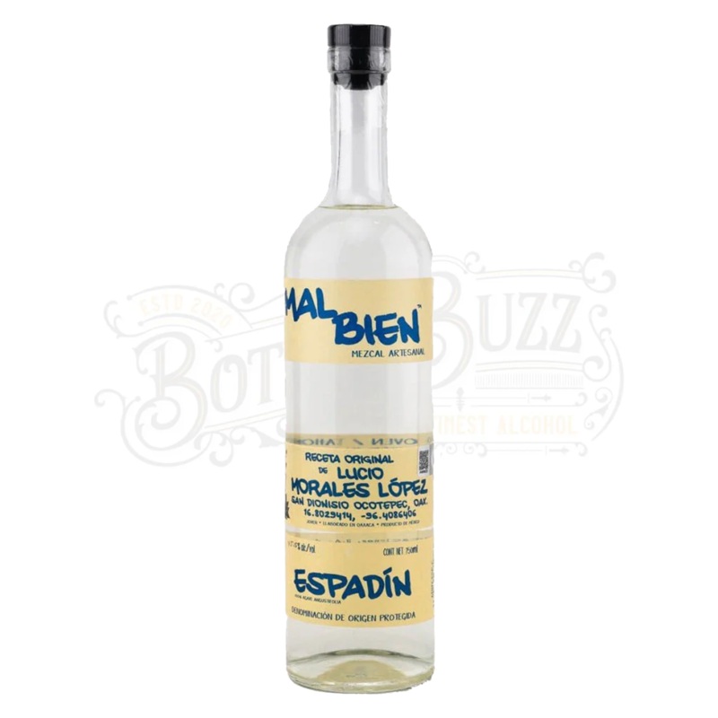 Mal Bien Mezcal Artesanal Espadin Lucio Morales Lopez 1L