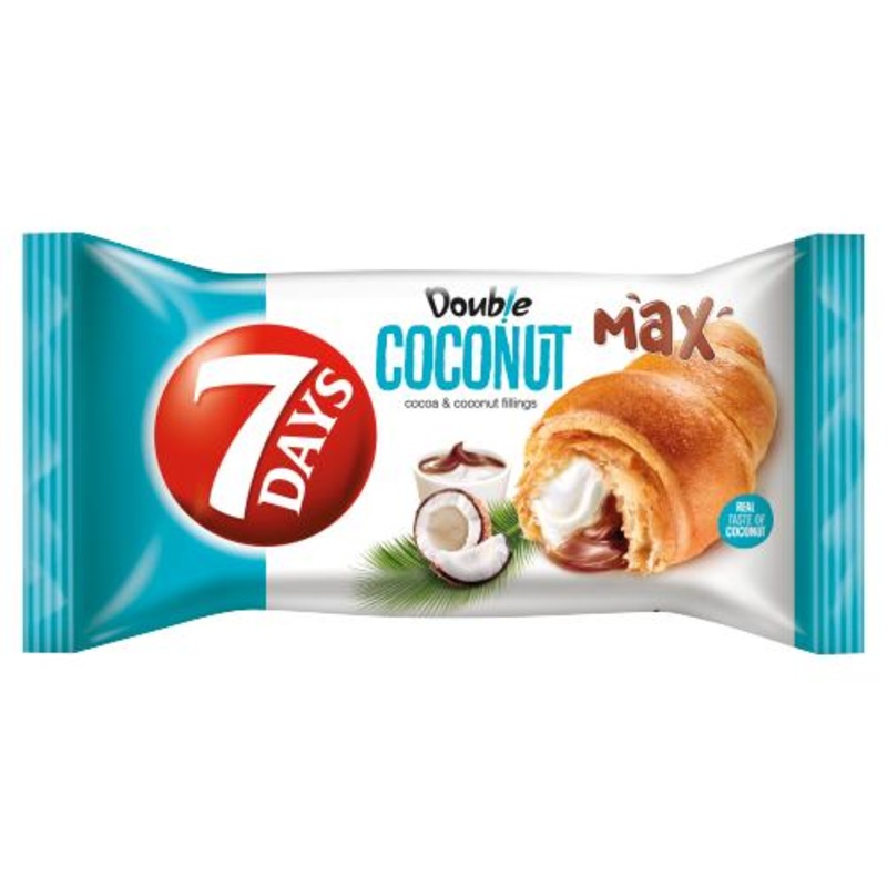 7 Days Croissant Coconut & Cream - 80g