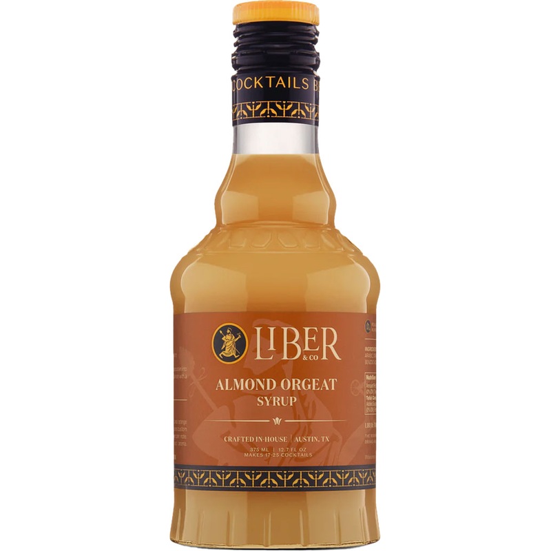 Liber & Co Almond Orgeat Syrup 375ml
