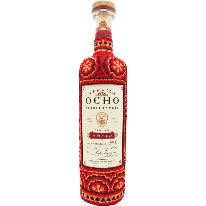 Tequila Ocho Anejo Huichol Art Edition 750ml