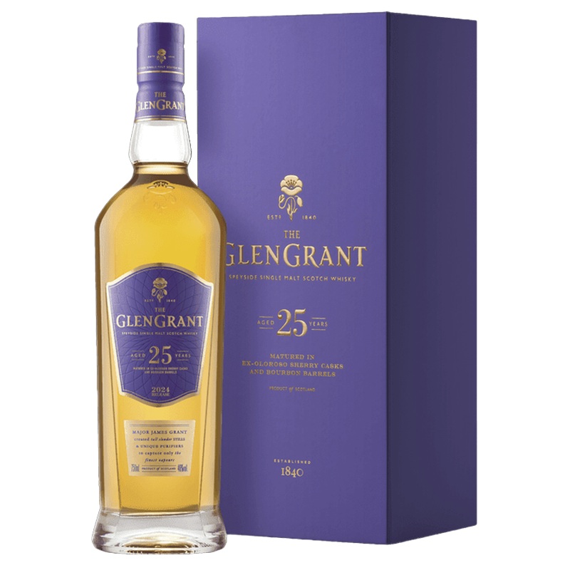 The GlenGrant Speyside Single Malt Scotch 25 year 750 ML