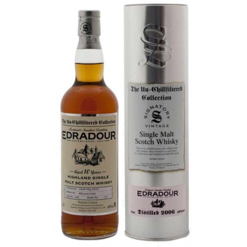Edradour 10 Year Old 2006 Un-Chillfiltered